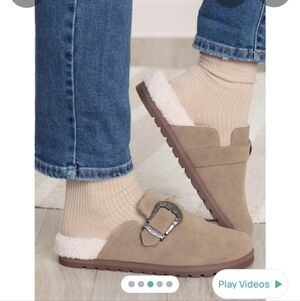 Blowfish Tan Cozy Lined Slip-On Shoes